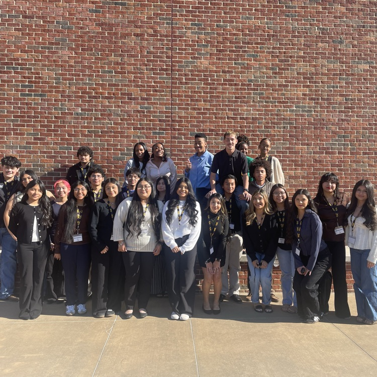 students posing for pictures