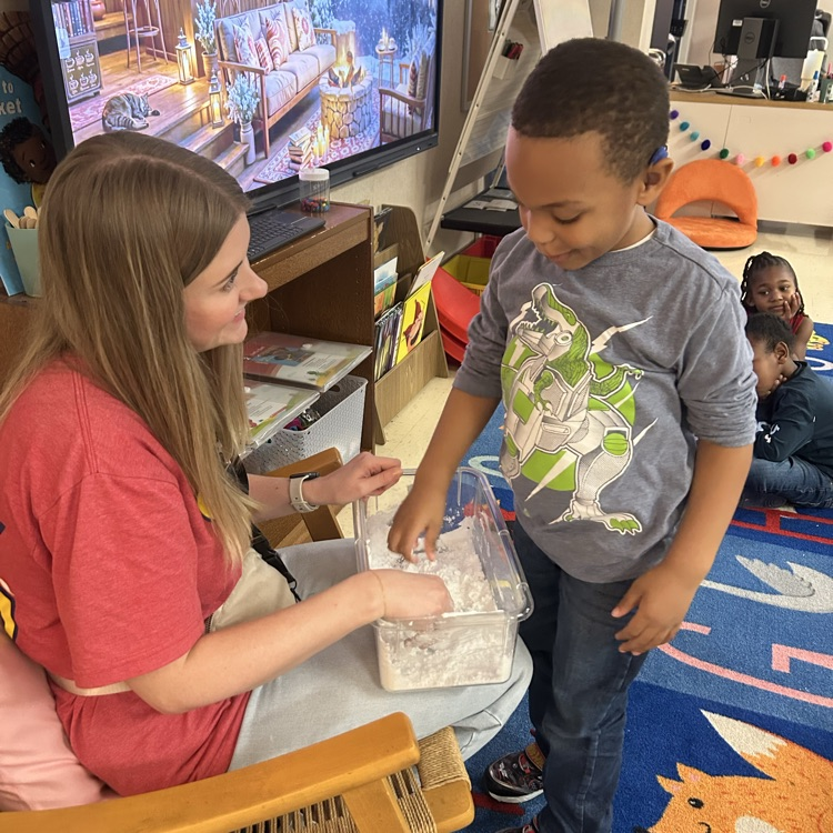 fake snow experiment