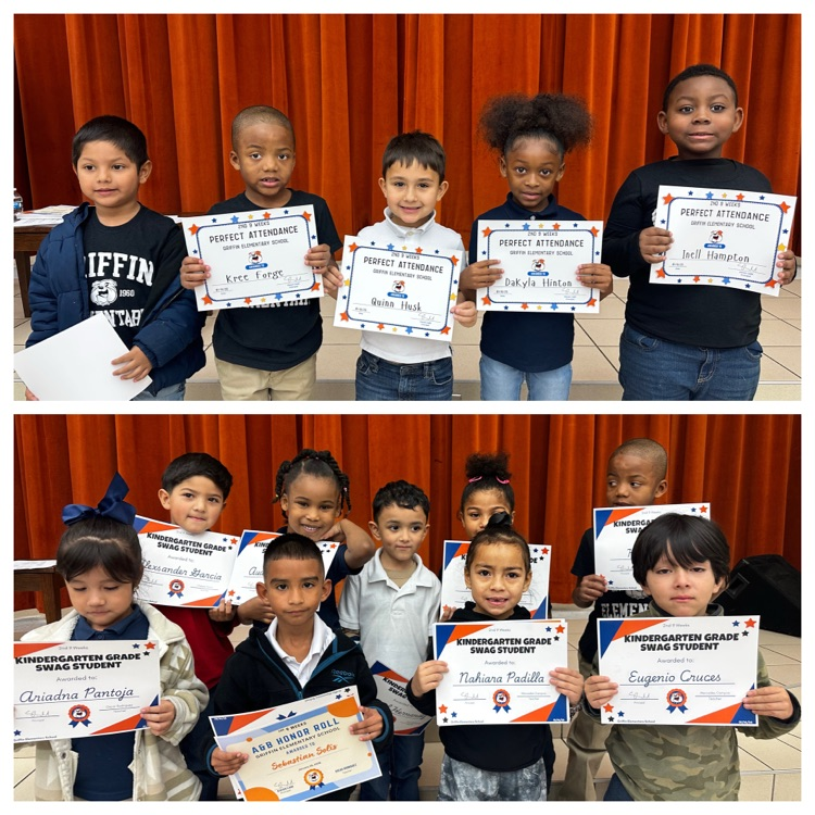 wards assembly photo of students with various awards