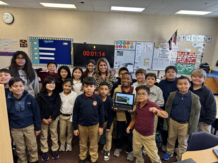 class pic with Gonzalez