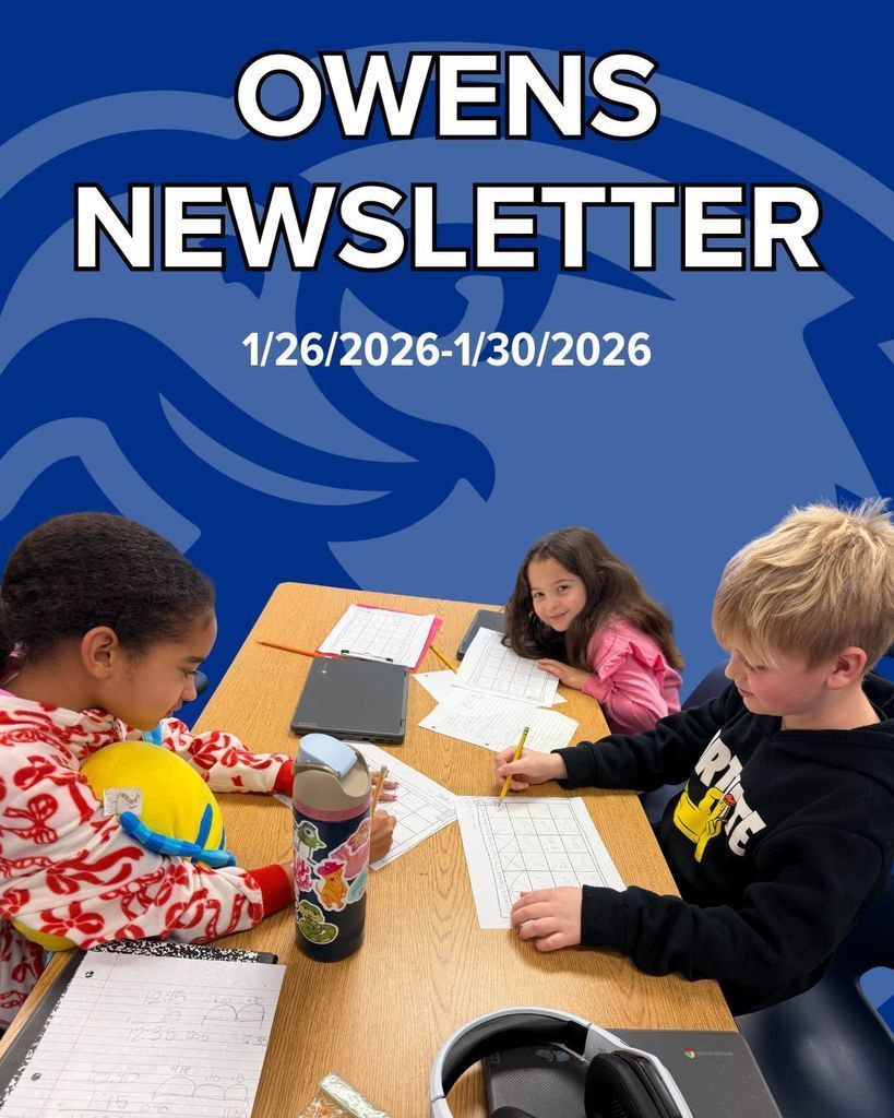 Owens Newsletter January 26th-30th