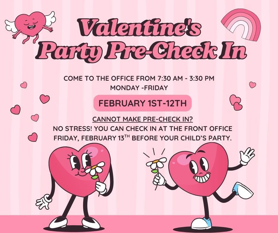 Valentine's Party Pre-Check In