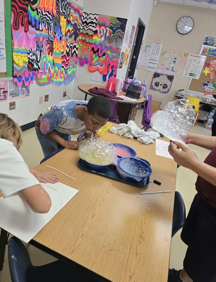 bubble blowing art