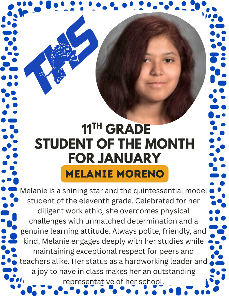 11th grade Melanie Moreno