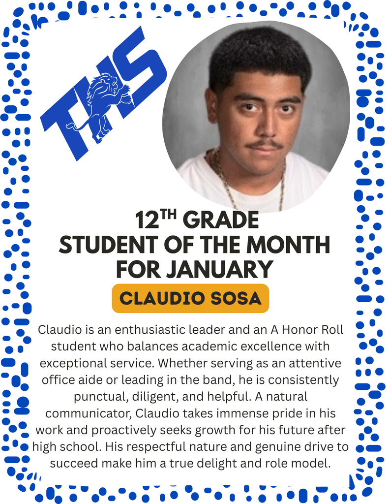 12th grade Claudio Sosa