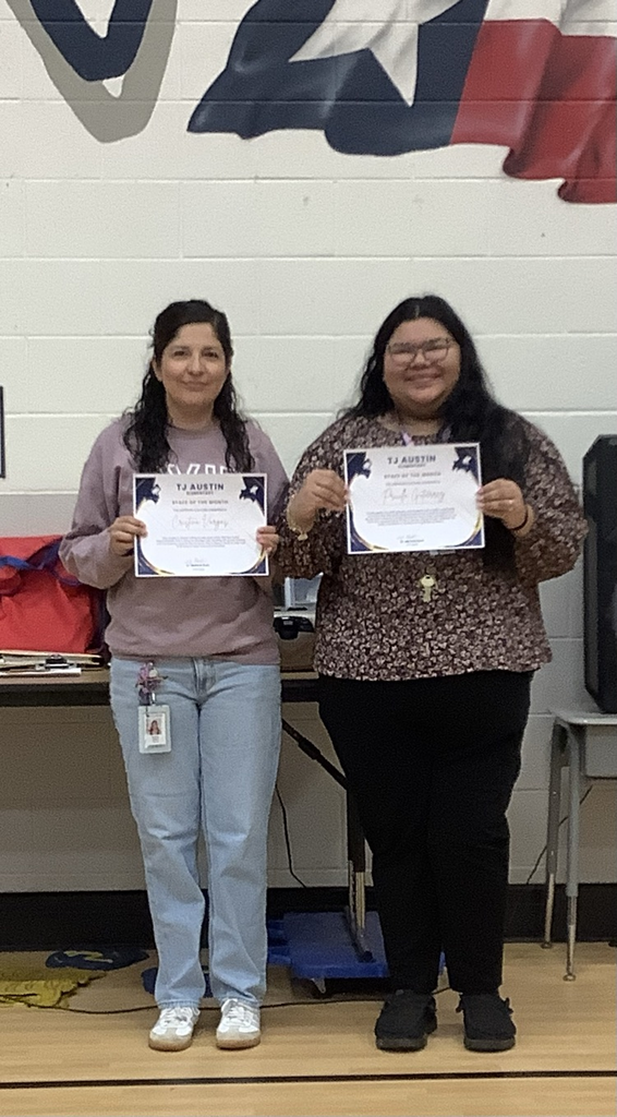 Teacher of the Month and Staff of The Month