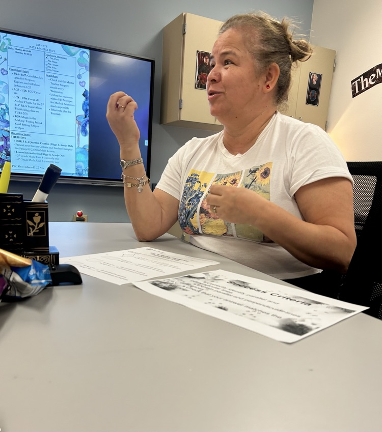 Students and Teachers Working Hard