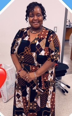 teacher posing for picture