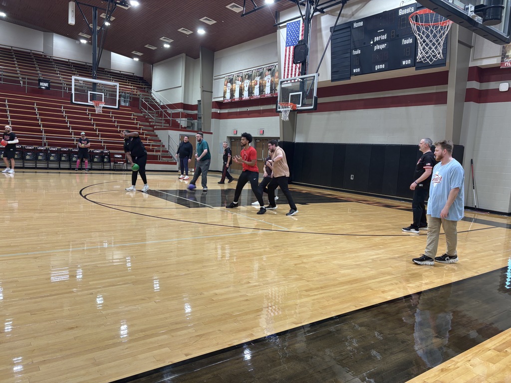 Tyler Legacy teacher dodgeball team