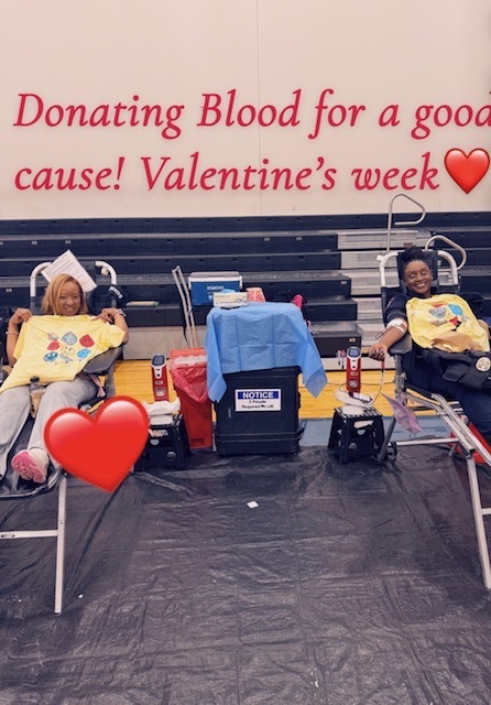 people donating blood