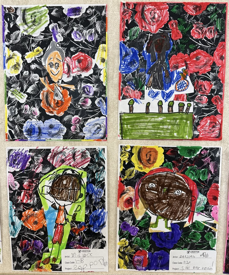 Kehinde Wiley inspired art