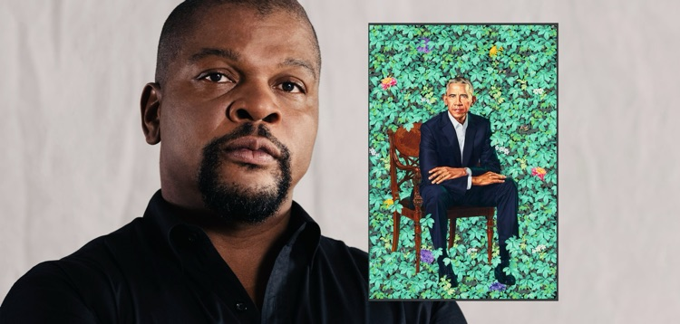 Kehinde Wiley inspired art