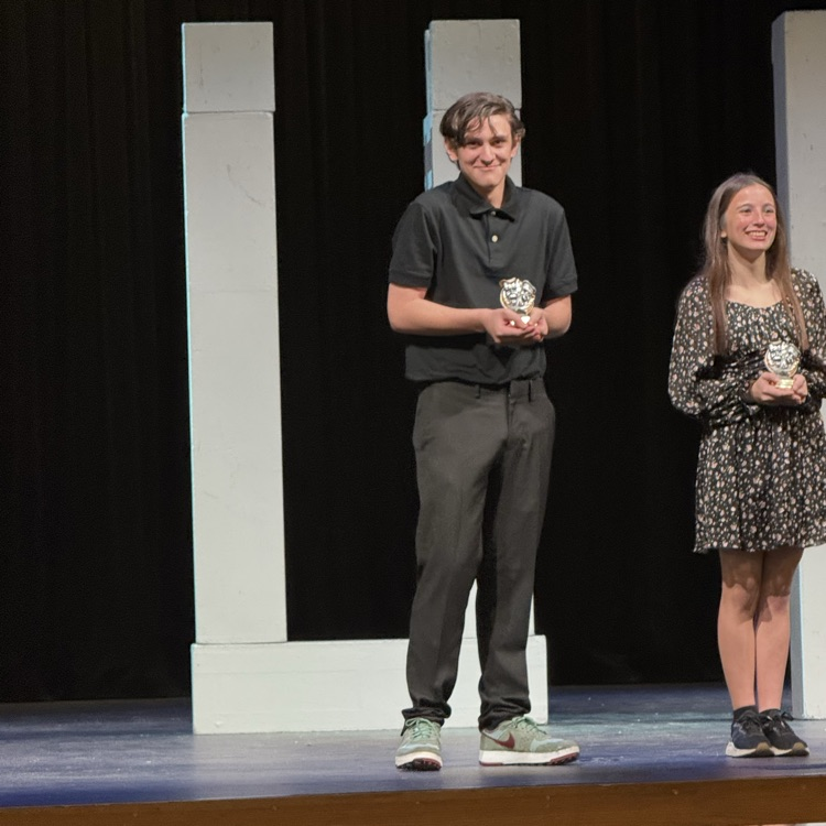 Hubbard One Act Play 1st Place!