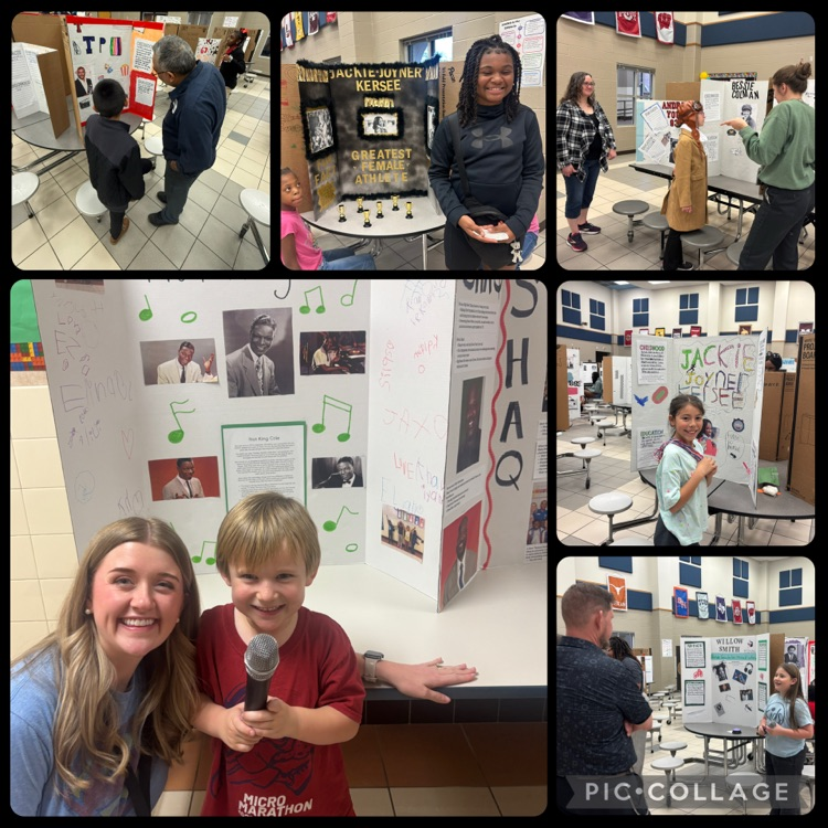 students, teachers, and parents at the living history museum
