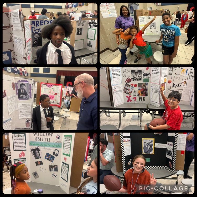 students, teachers, and parents at the living history museum