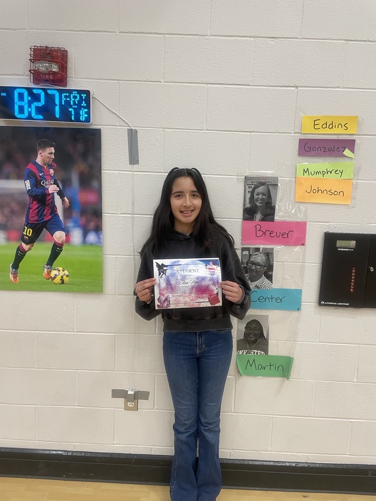 Student of the month