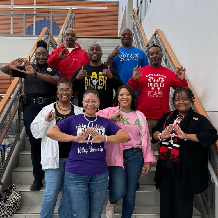 teachers representing Greeks and hbcu