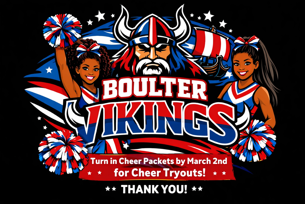 Cheer packets need to be returned by March 2nd.