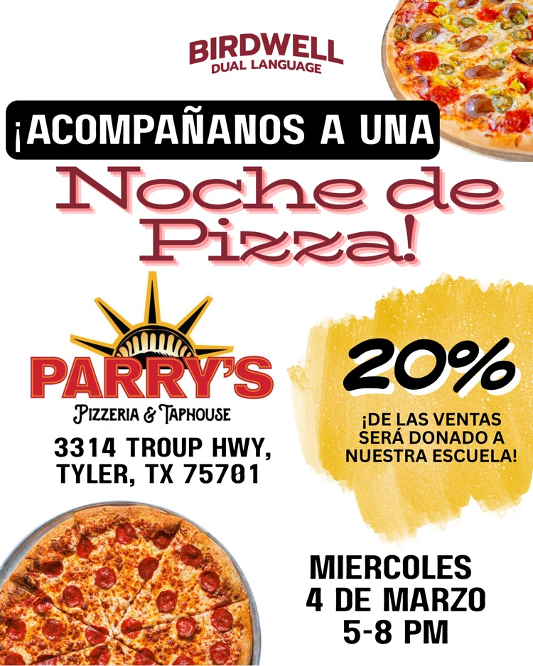 flyer for pizza