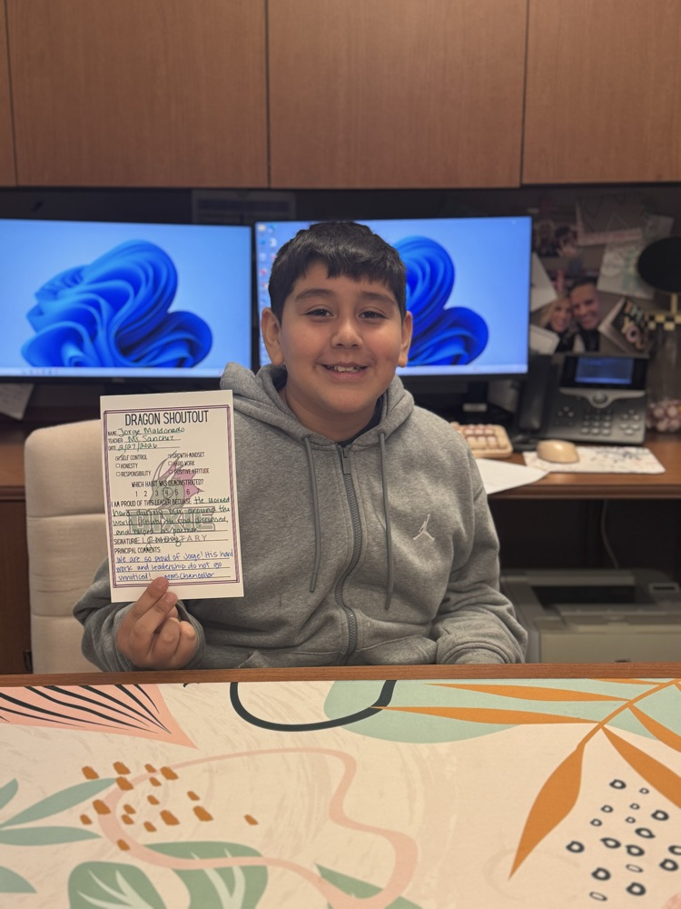 dragon shoutout student