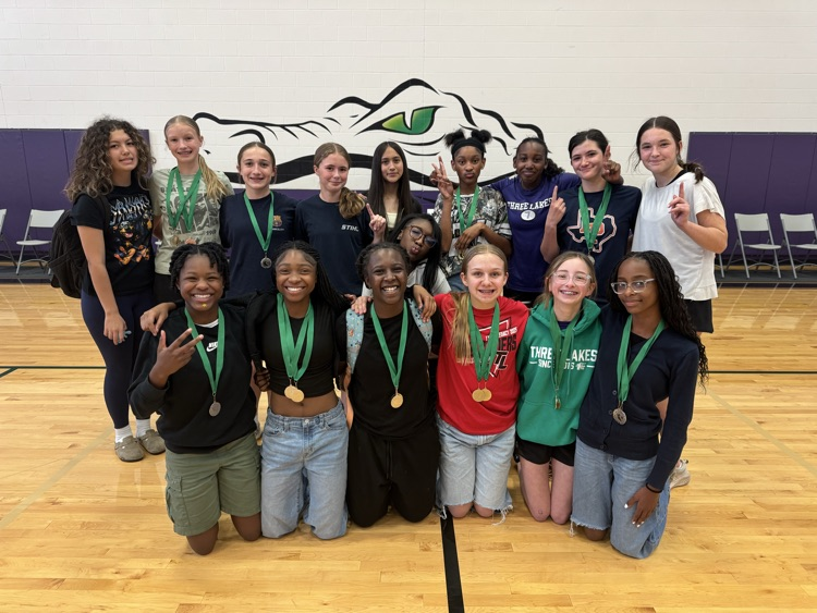7th grade girls track medals