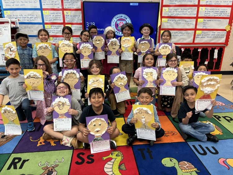 students dressed as old people