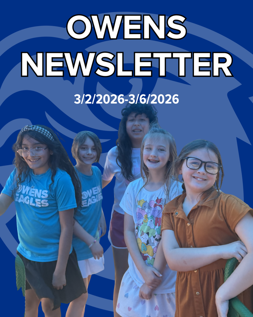 Owens Newsletter March 2nd-6th