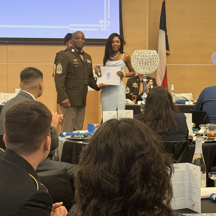 cadet with award