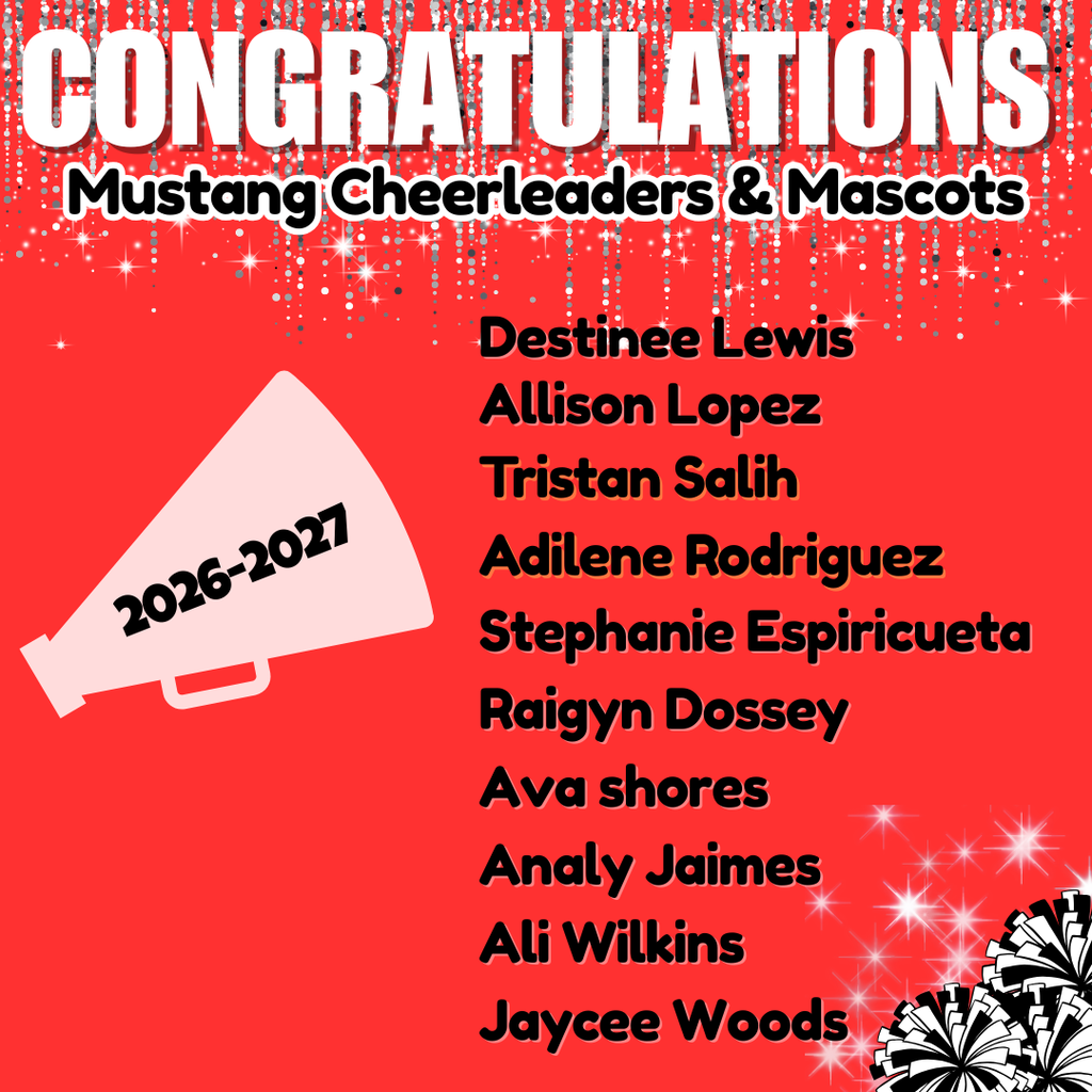 New cheer squad for 2026-2027