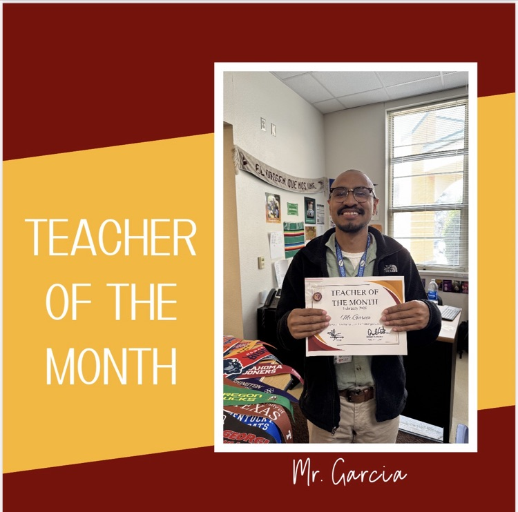 teacher of the month