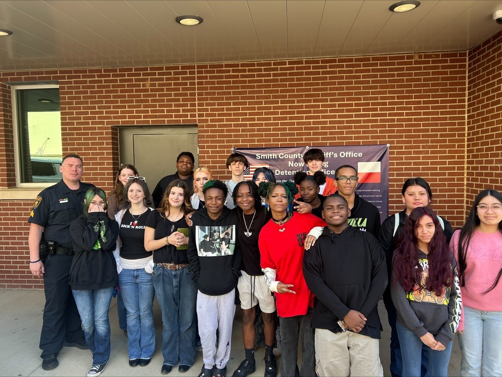 Tyler Legacy Law Enforcement class at Smith County jail and Courthouse