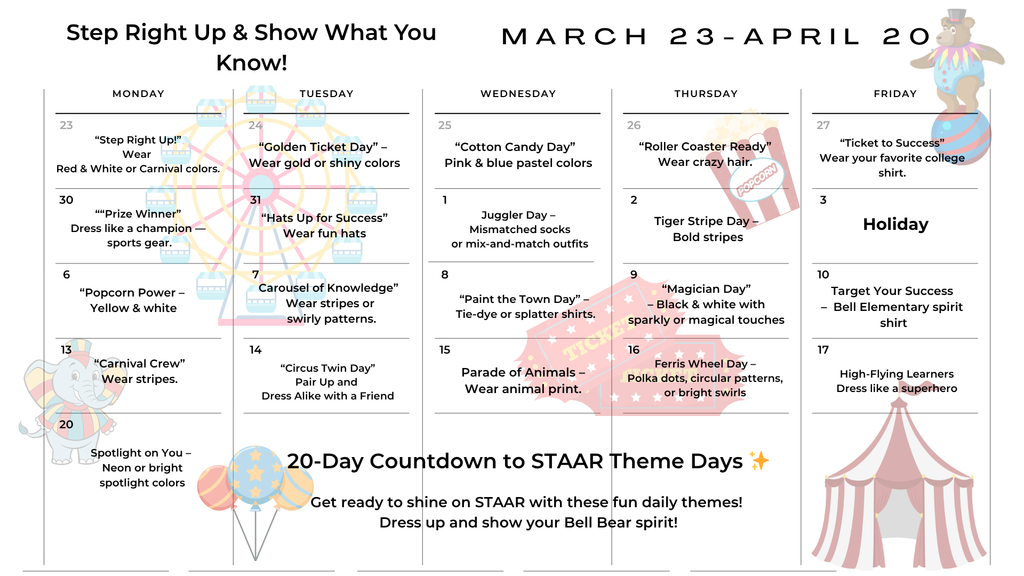 Step right up and show what you know...