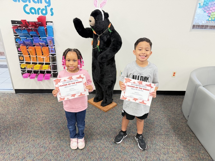 PreK student leaders of the week