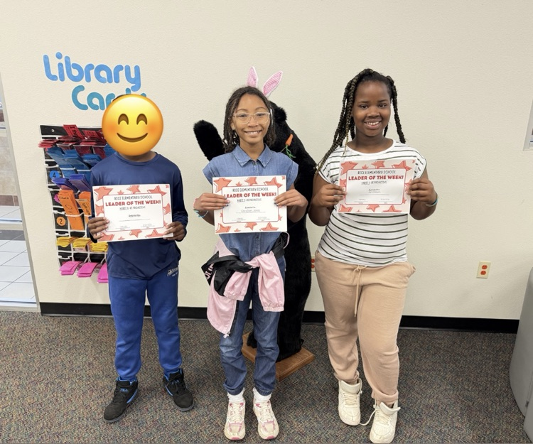 4th grade student leaders of the week