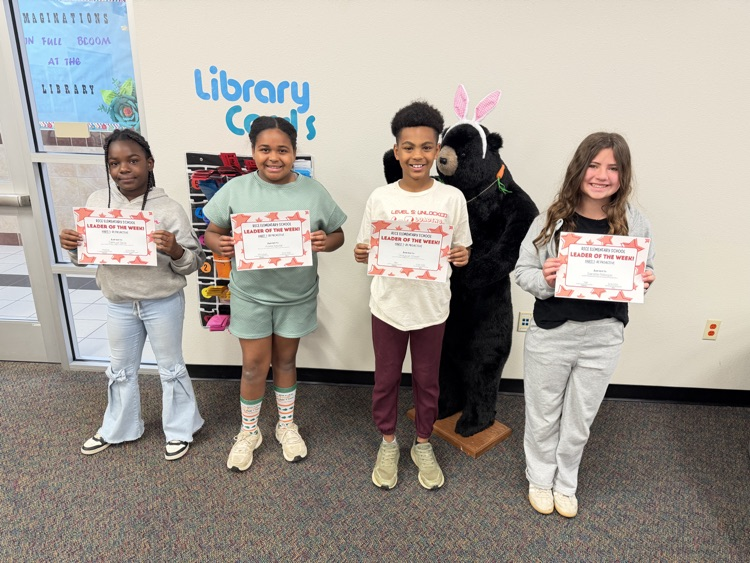5th grade student leaders of the week
