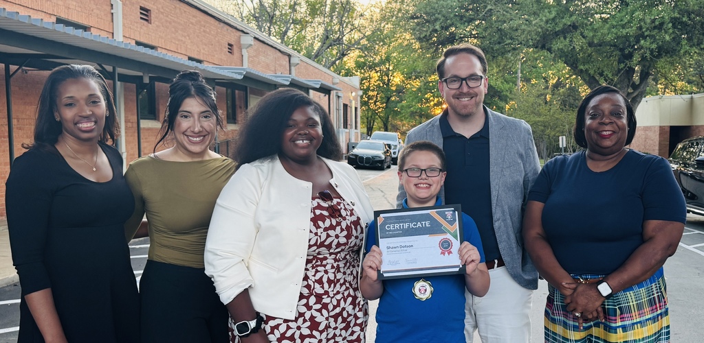 Mrs. Brooks, Ms. K, Ms. Thompson, Shawn Dotson, Mr. Harbour, Mrs Henson (left to right) 