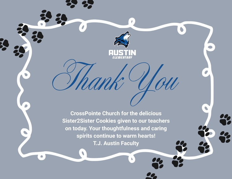 Thank You CrossPointe Church