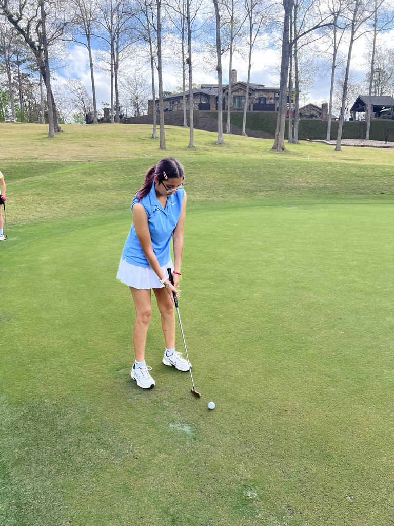 Yarely at District Golf Tournament