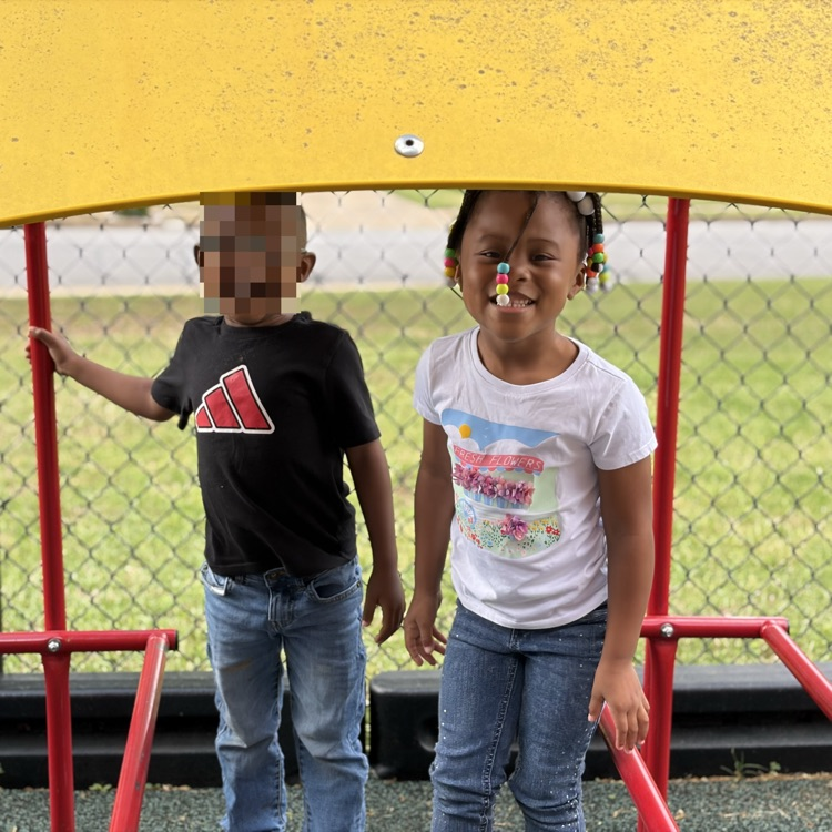 students playing at recess