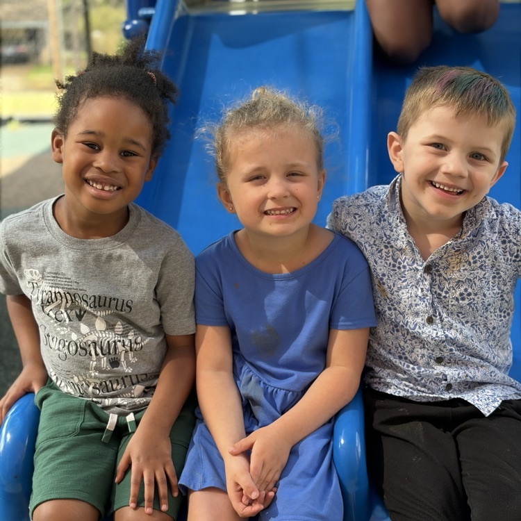 students playing at recess