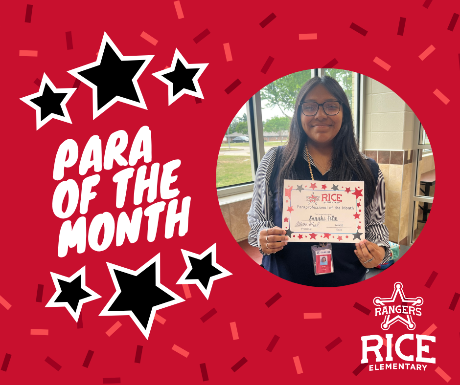 Ms. Felix holding her certificate