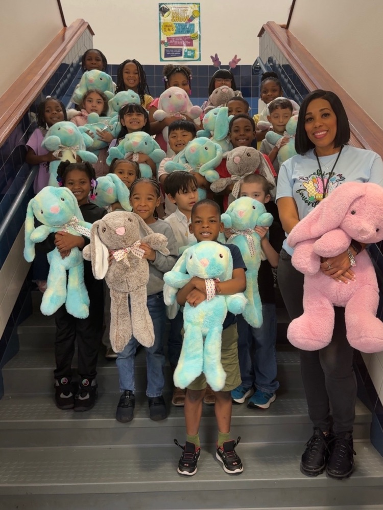 Melissa’s Kids donated over 500 eggs, Easter  baskets and bunnies to every student in my class. 