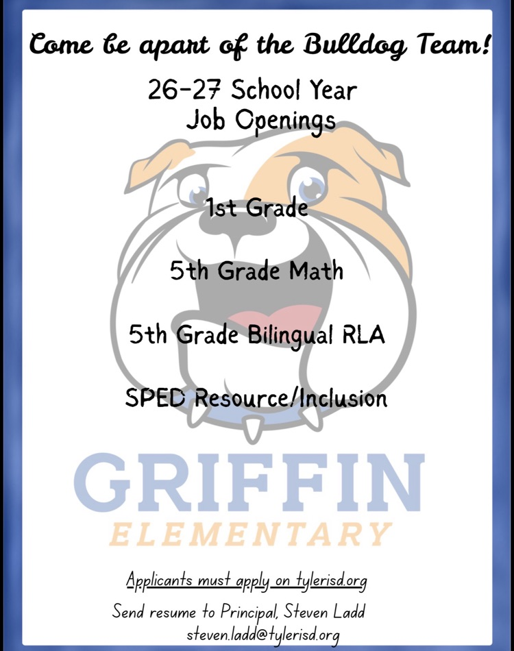 griffin Bulldog flyer