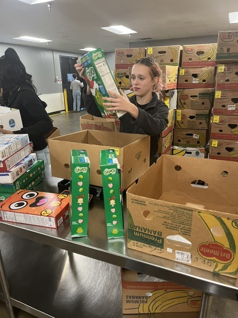 Choir East Texas Food Bank Trip