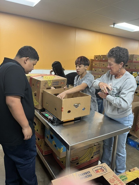 Choir East Texas Food Bank Trip