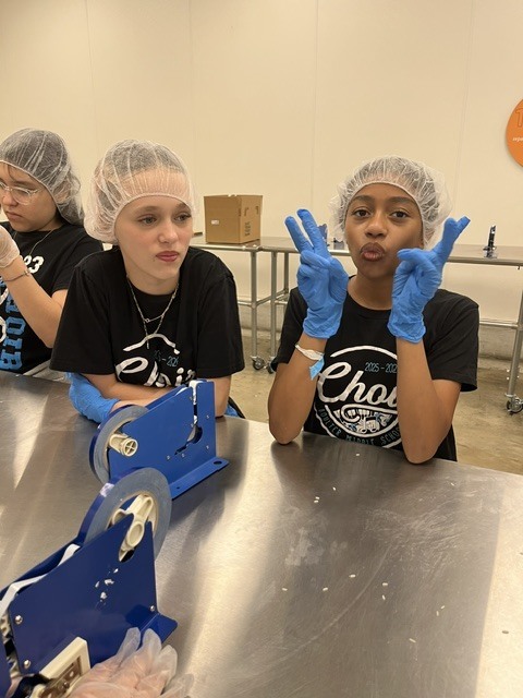 Choir East Texas Food Bank Trip