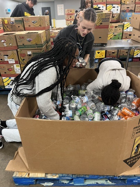 Choir East Texas Food Bank Trip