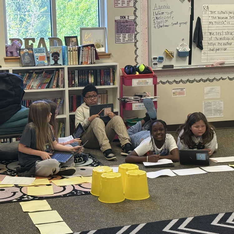 students playing life size sorry game reviewing for test 