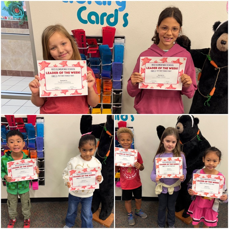 leaders of the week