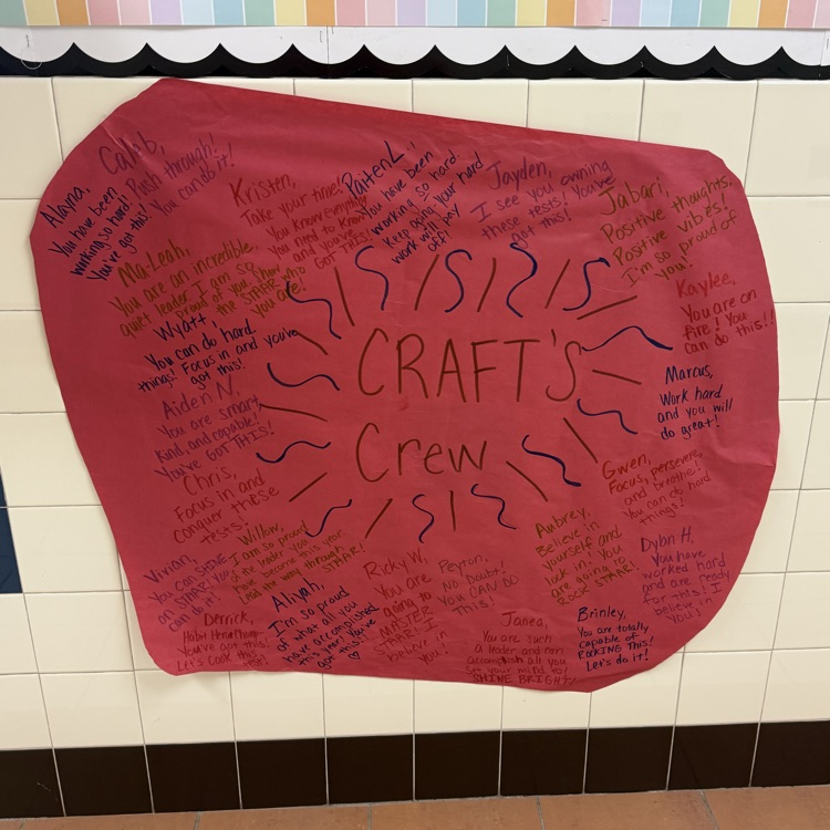 good luck STAAR banner